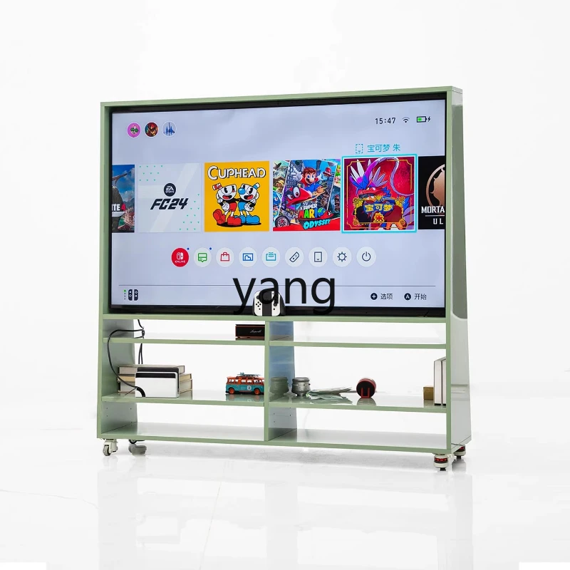 

TGF creates space solid wood TV cabinet modern simple living room floor TV cabinet