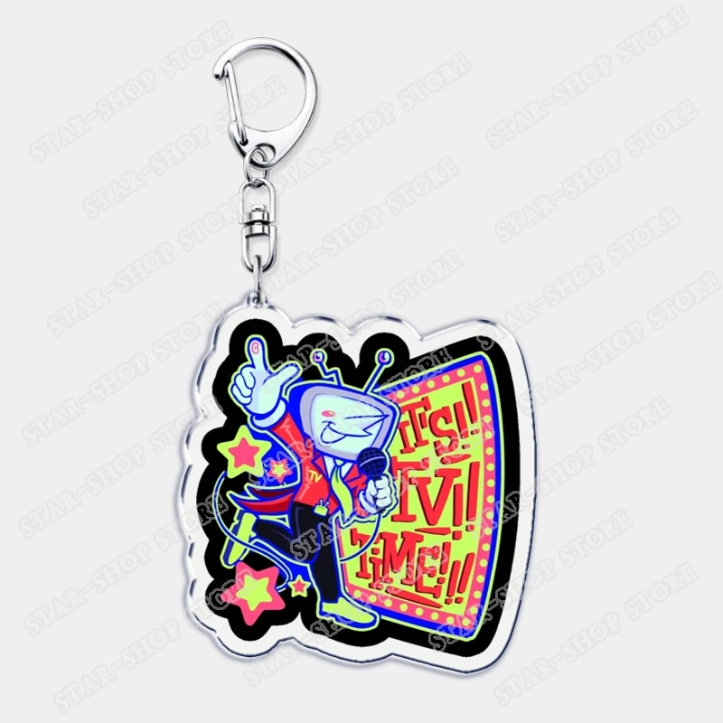 Hot Game Deltarune Keychains for Accessories Ralsei Kris Susie Spamton Undertale Angel Jewelry Keyrings Fans Gaming Gamer Gifts