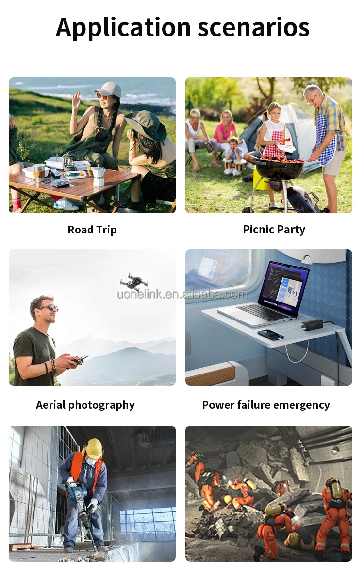 2025 محطة محمولة رائجة 200 واط بطارية ليثيوم ثلاثية مصباح ليد جيب 7 طرق MPPT الاتحاد الأوروبي المنزل سيارة داخلي التخييم في الهواء الطلق #4