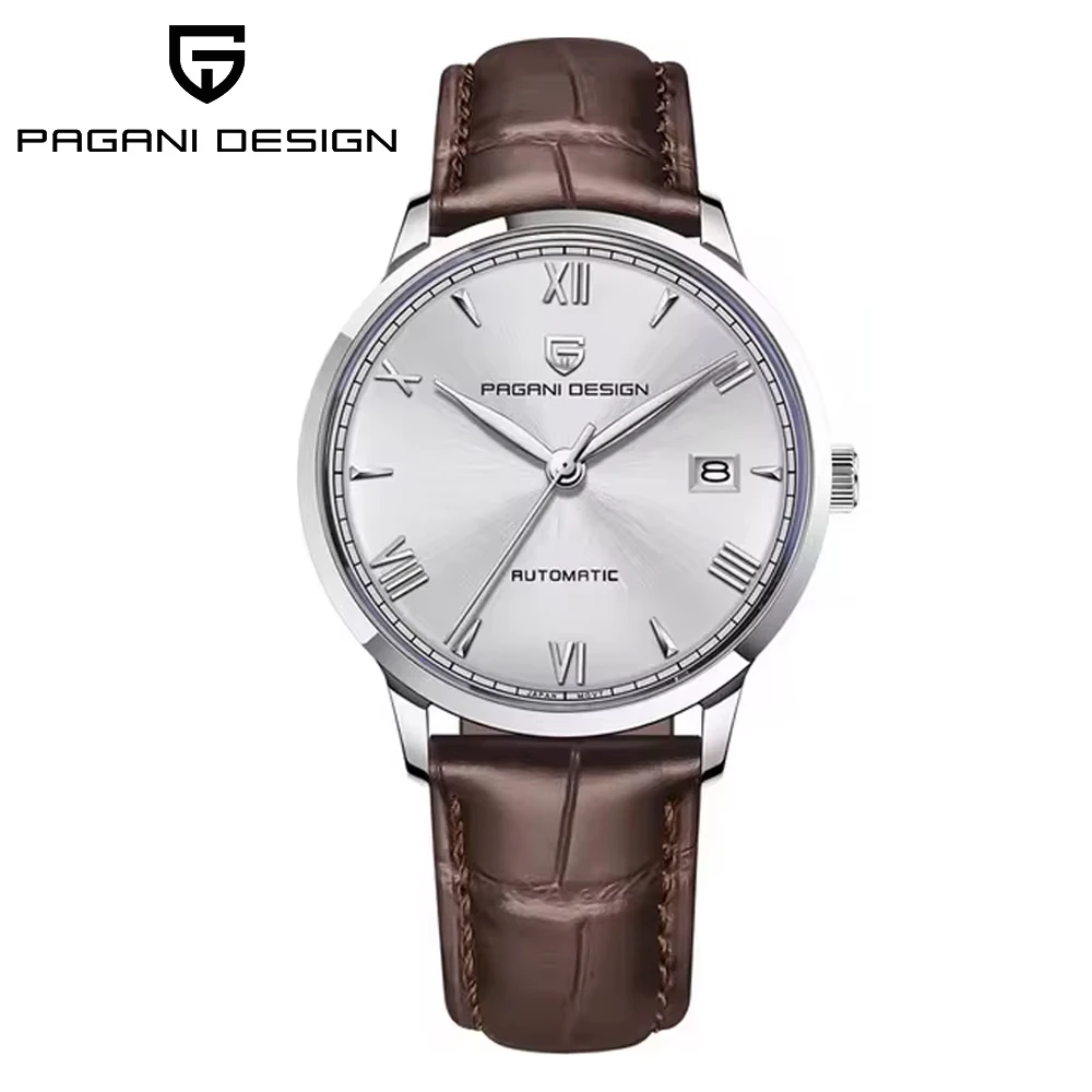 PAGNIDE Design New NH35A Men Automatic Mechanical Watches 40MM Minimalist Sapphire Dive AR Business reloj hombre PD1759