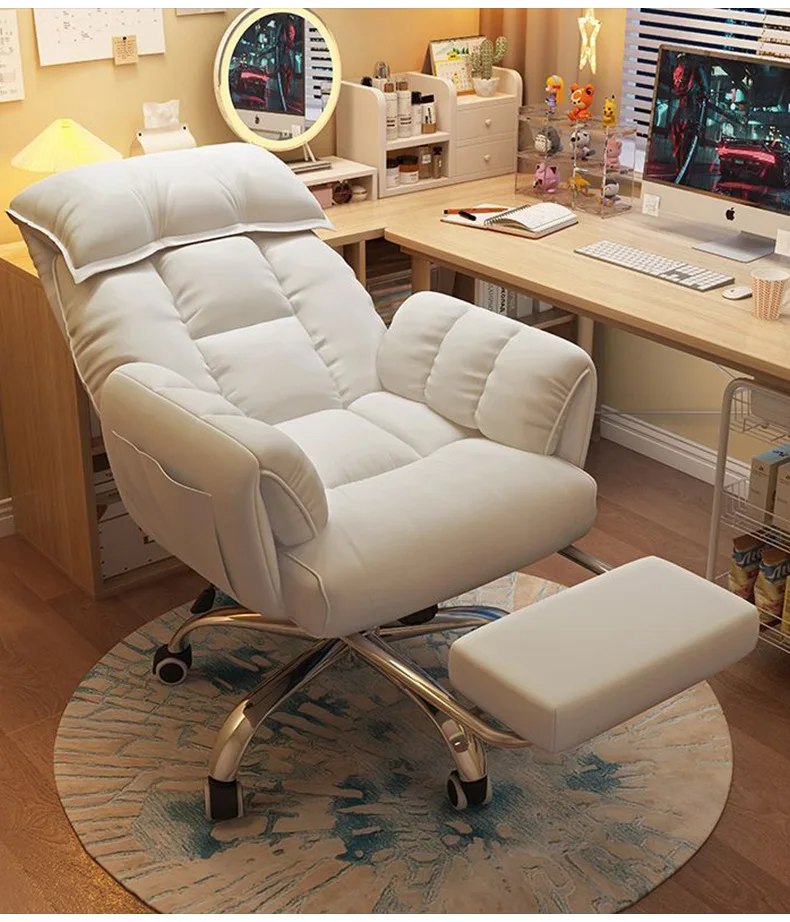 Computer Chair, Home, Bedroom, Desk Lazy, Comfortable, Sofa, Girl, Backrest, Live Broadcast, E-sports