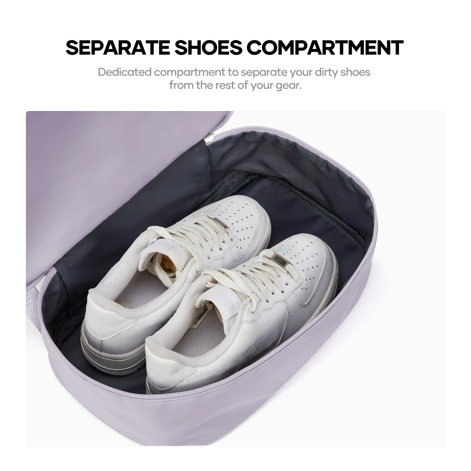 Women Beach Bag, Sports and Fitness Bag, Backpack Gym Bag with Shoes Compartment Swim Dry wet Water-Resistant Bag for Women Men view 3