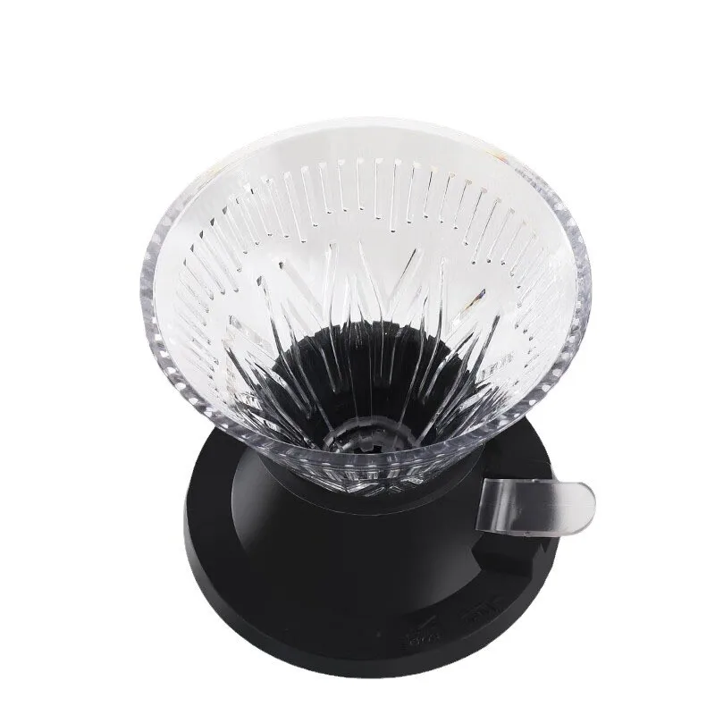 Coffee Filter Cup reusable drip-type hand-brewed coffee filter paper immersion filter pot v-shaped switch funnel