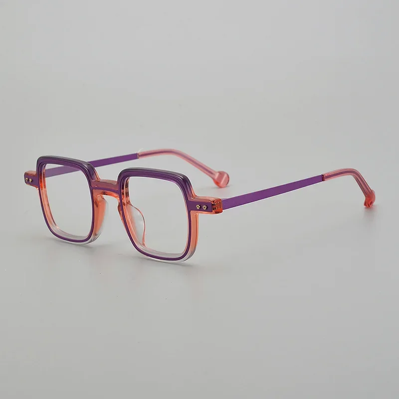 G2304 Square frame reading glasses Unisex Fashion designer glasses frames Students studying myopia can be fitted with glasses