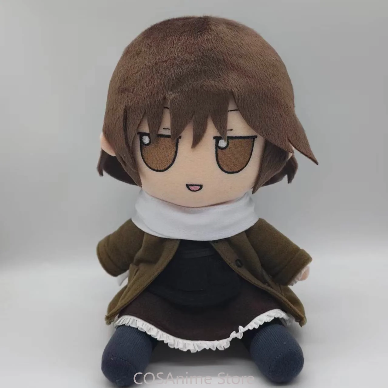 Doujin Asya Cartoon Figure Version 20CM Anime Cosplay Cotton Doll Cartoon Plush Stuffed Sitting Posture Pillow Xmas Fans Gift