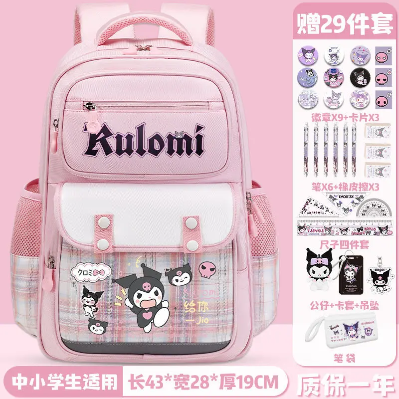 

Sanrio New Clow M Student Schoolbag Large Capacity Casual and Lightweight Shoulder Pad Cute Waterproof Backpack