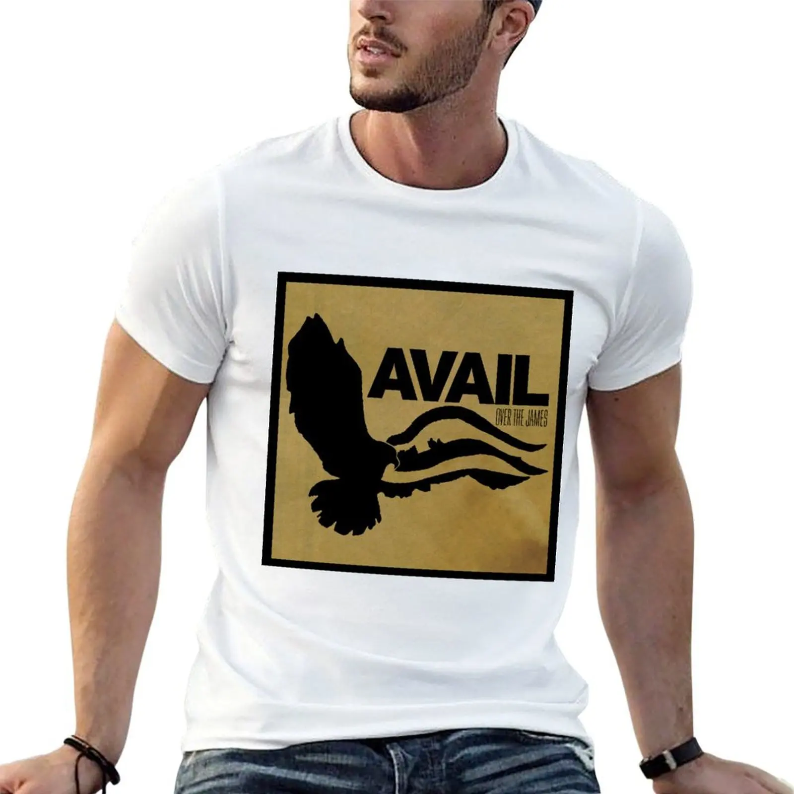 

Avail - Over the James T-Shirt cotton t shirt man t shirts for man cotton funny T-Shirt