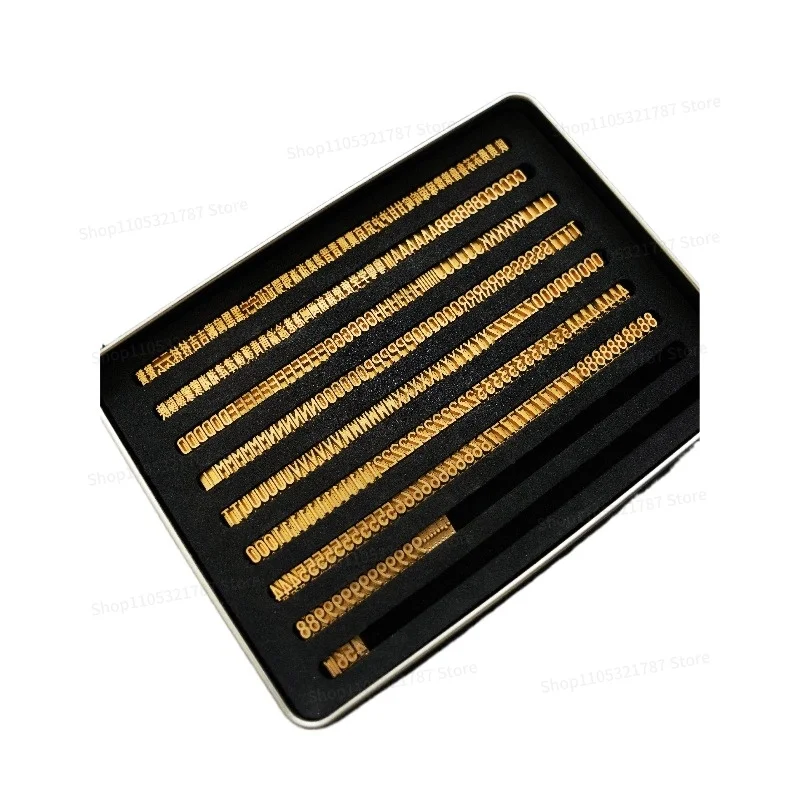 For Bronzing Tool MAXITA  Hot Stamping, License Plate Abbreviation Mold License Plate Embossing