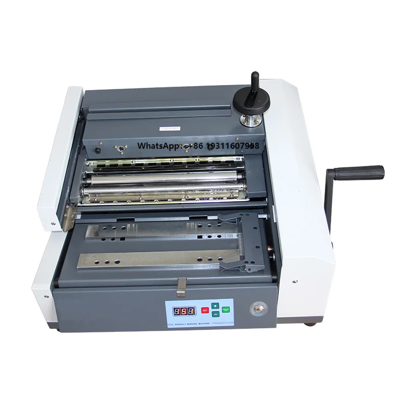 

Wuhao PB380 A4 Desktop Manual Glue Binding Machine