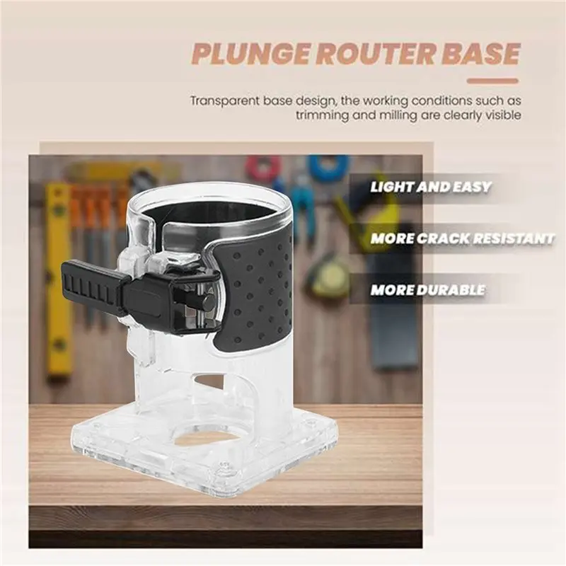 AA81-5X Wood Router Base Electric Trimmer Base Woodworking Trimming Milling Machine Base For RT0701C For WU601