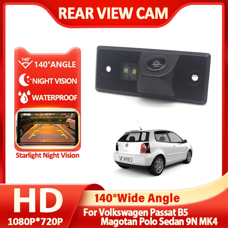 

Car Rear View Camera Reversing Backup Parking Waterproof Camera For Volkswagen Passat B5 Magotan Polo Sedan 9N MK4 Accessories