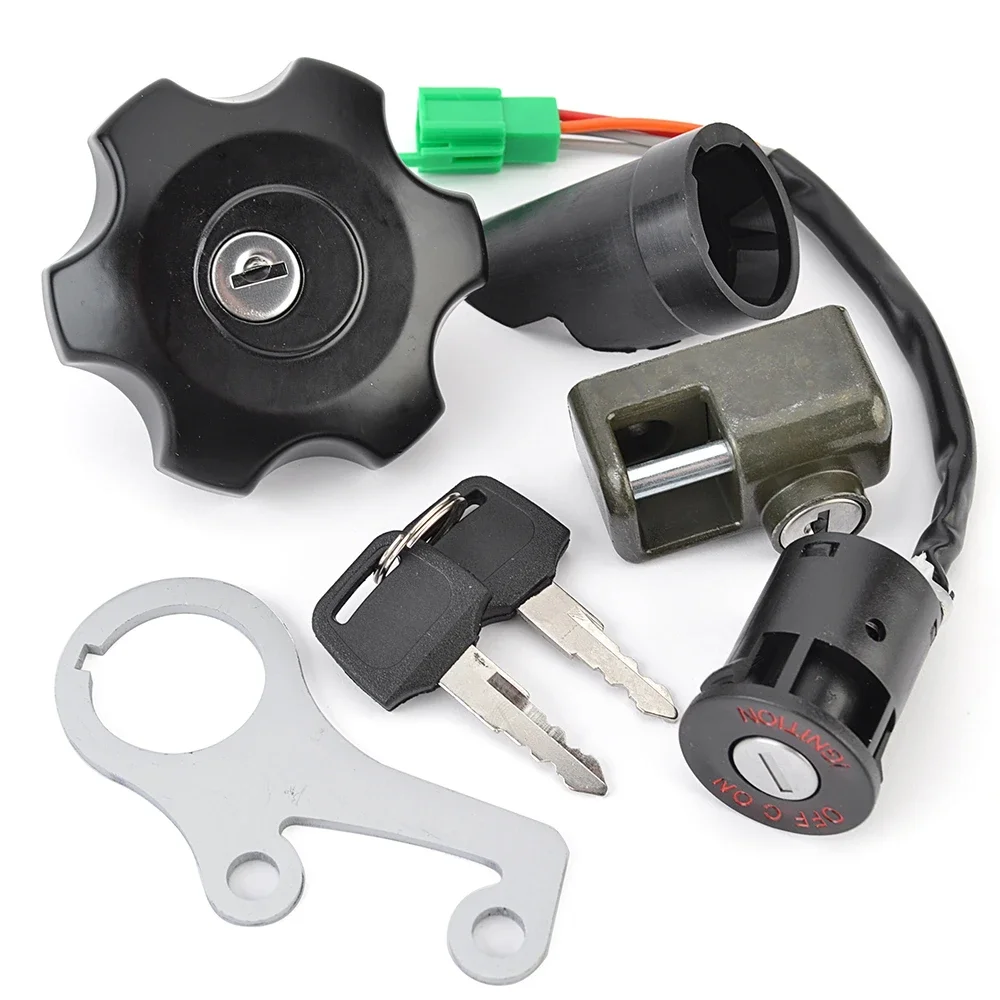 DRZ 400 400SM Fuel Gas Cap Ignition Switch Seat Lock Key For Suzuki DRZ400 DR-Z400SM DRZ400SM 2010-2019 37101-29811