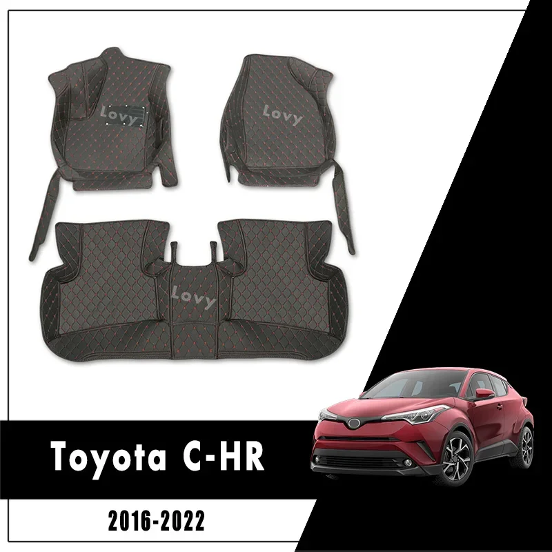 

Автомобильные коврики для Toyota C-HR CHR 2016 2017 2018 2019 2020 2021 2022 2023 2024, автомобильный ковер, чехлы на заказ, аксессуары для ковров