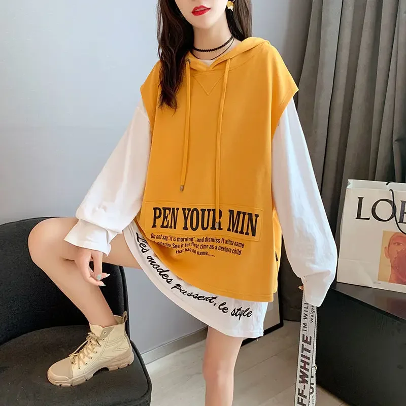 

Korean Warm Hoodies Autumn and Winter Thick Women's Hooded Sweatshirts Cold Emo Harajuku Fashion On Promotion Xxl M E Female Top