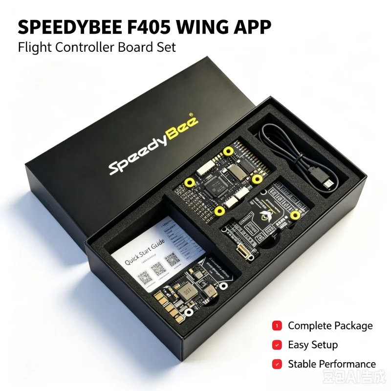 SpeedyBee F405 Wing APP Fixed-Wing Flight Controller Ardupilot FPV Drone Return to Home