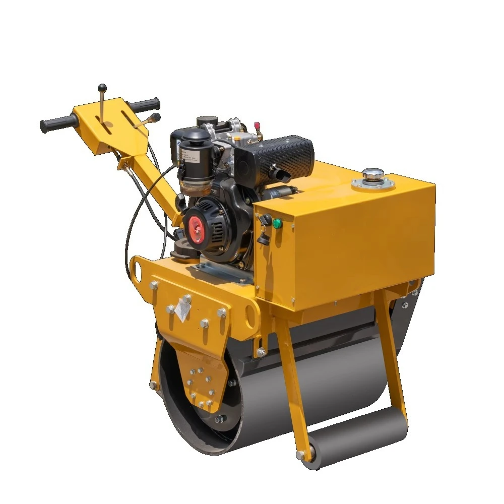 0.5 Ton Walk-Behind Single Drum Vibratory Road Roller YSW050 with Changfa Engine Imported for Asphalt and Trench Compaction