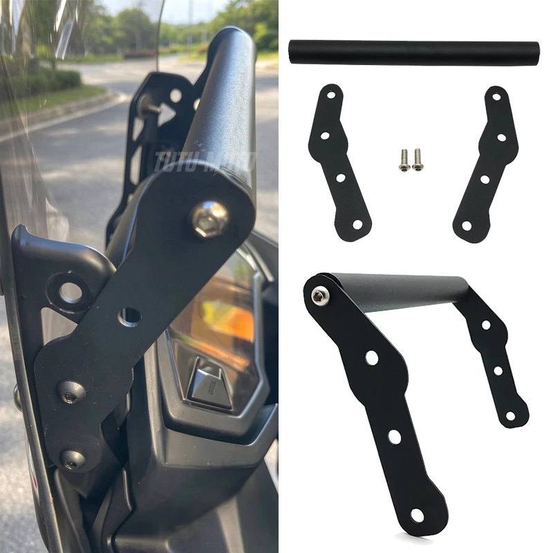 Motorcycle GPS Smart Phone Navigation GPS Plate Bracket Adapt Holder For Honda CB500X CB400X CB500 X CB 500X 2016-2024 2022 2023