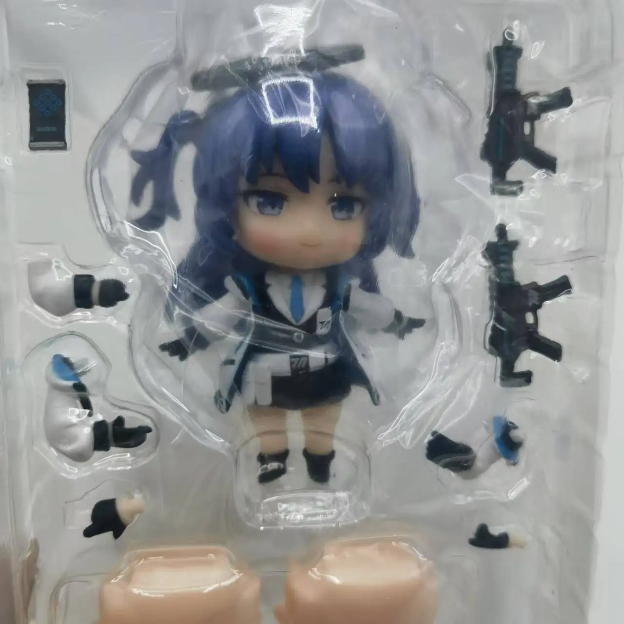 أنيمي الأزرق الأرشيف يوكا هاياس 2285 فتاة لطيف مفصلية نموذج لجسم اللعب هدية الكريسماس 10 سنتيمتر #5