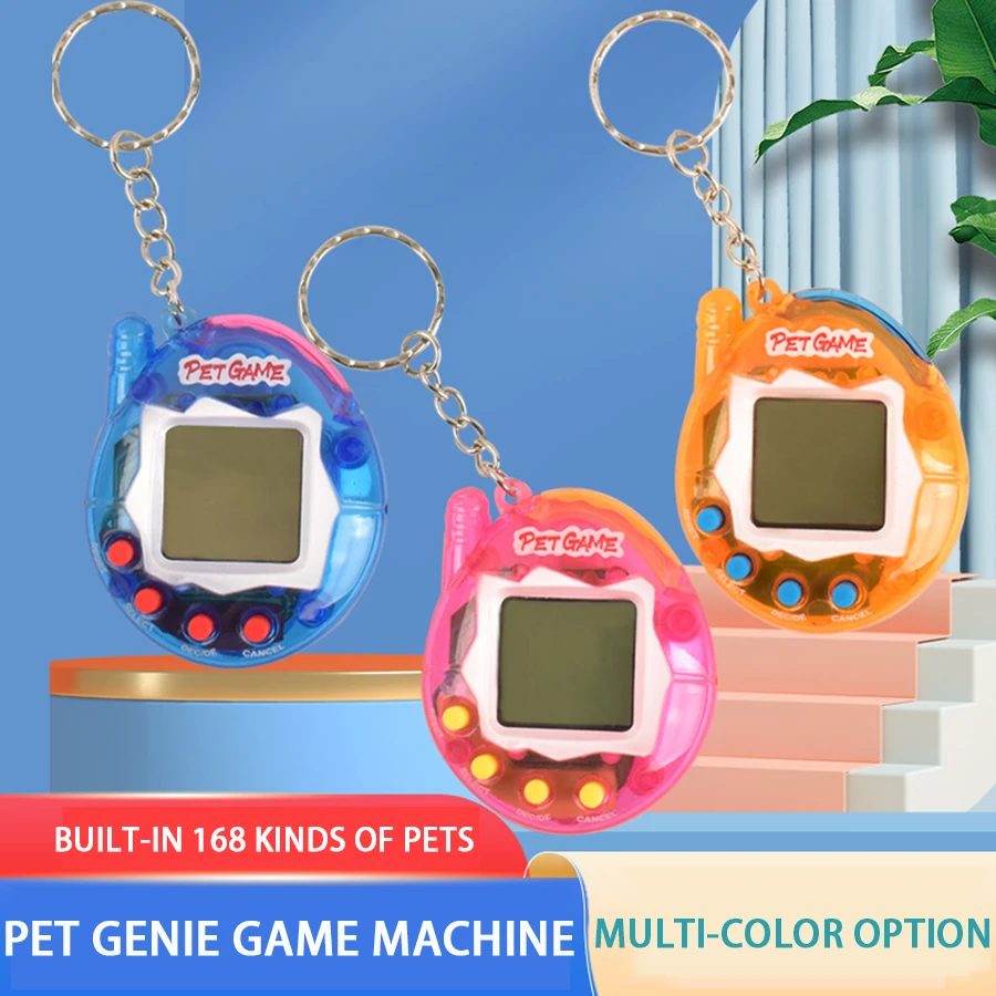 Máquina electrónica portátil para mascotas, juego Virtual para mascotas, juegos de juguetes electrónicos, regalo de cumpleaños y Navidad