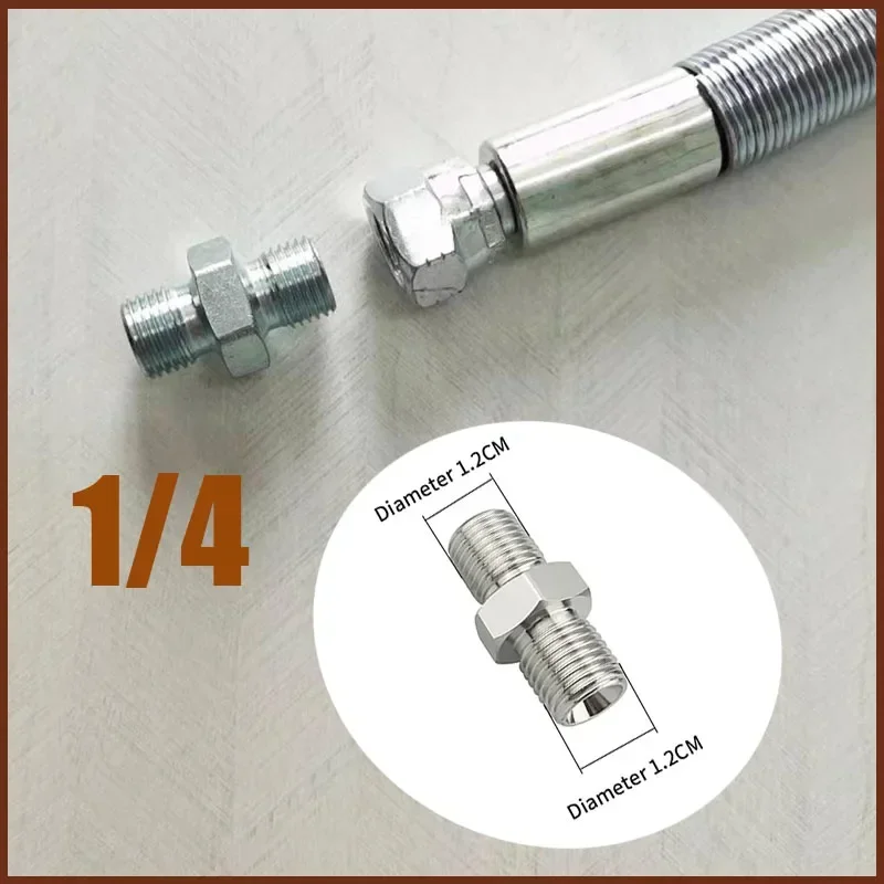 BSP 1/4" Airless Paint Spray Extension Hose 8700PSI High Pressure Flexible Fiber Tube for Spray Gun Durable Precision Spray Hose
