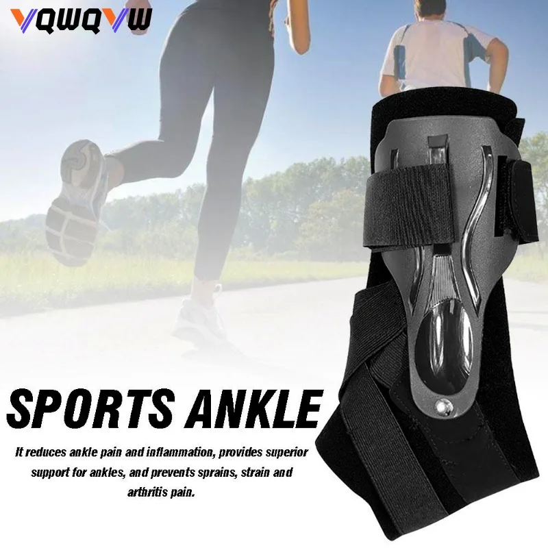 1Pcs Three Way Support Ankle Stabilizer Brace, Ankle Sprain Support for Men & Women, Sports Brace for Basketball, Football