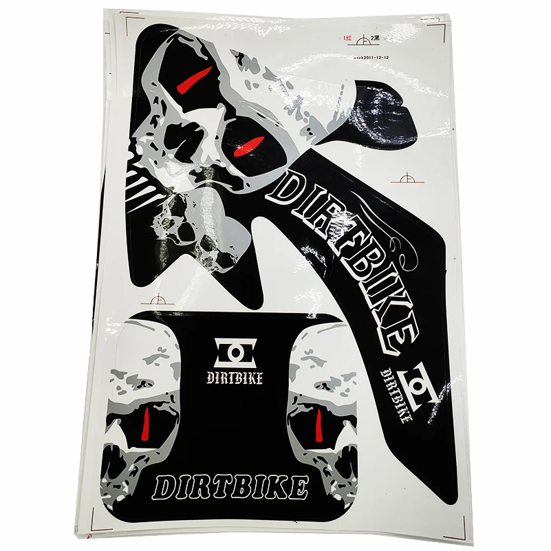 

Sticker Decal Graphics Fairing Kit, for CRF70 XR70 SSR 110 125 Pit Pro Dirt Bike