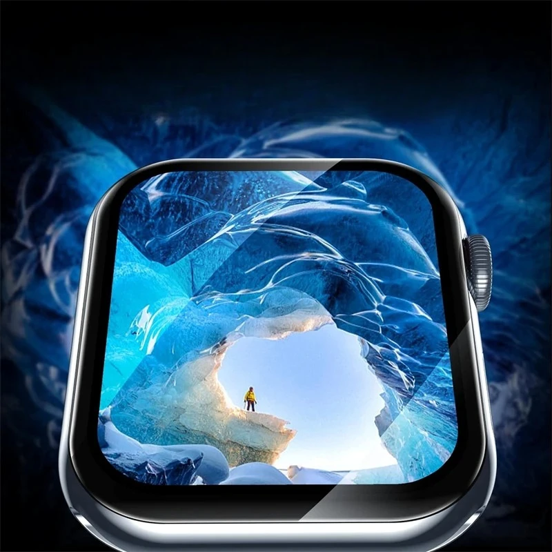 5 قطعة فيلم هيدروجيل لساعة أبل 46 مللي متر 44 مللي متر 45 مللي متر 42 مللي متر 40 مللي متر 41 مللي متر 49 مللي متر واقي للشاشة سلسلة ساعات أبل الترا 10 9 8 7 se 6 5 #3