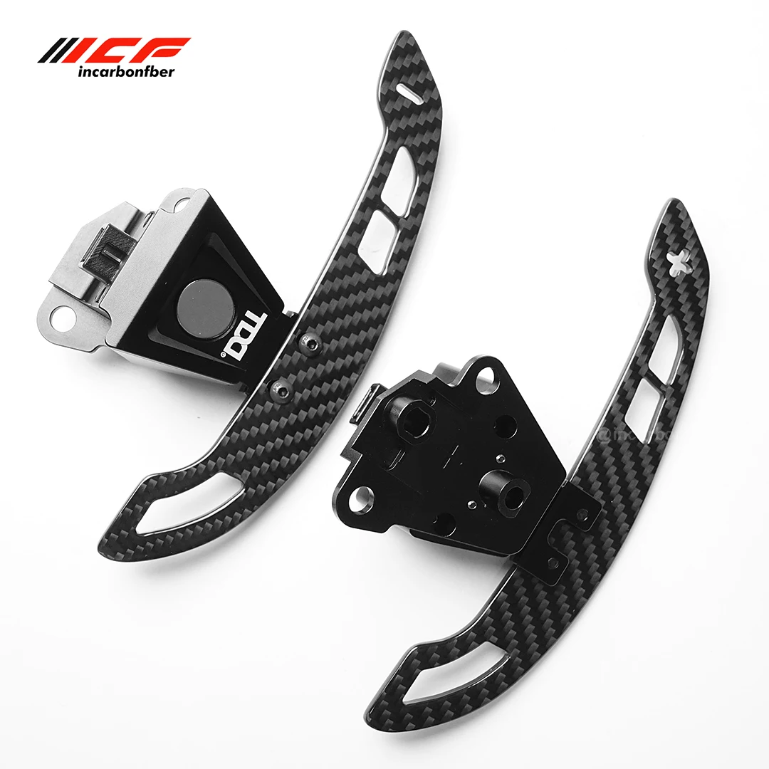 ICF Glossy Carbon Fiber Magnetic Paddle Shifters for Lexus IS NX RC 200 250 300 350 TOYOTA 86 Subaru BRZ