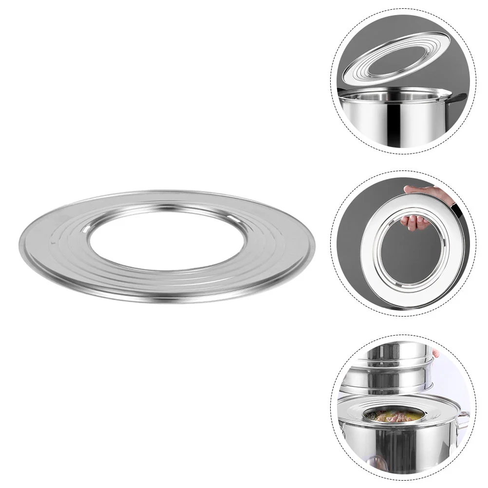 

Steamer Ring Rack Steaming Tool Multi-Functional Bracket Kitchen Gadget Pots Accessory Stainless Steel Soup Stand Round