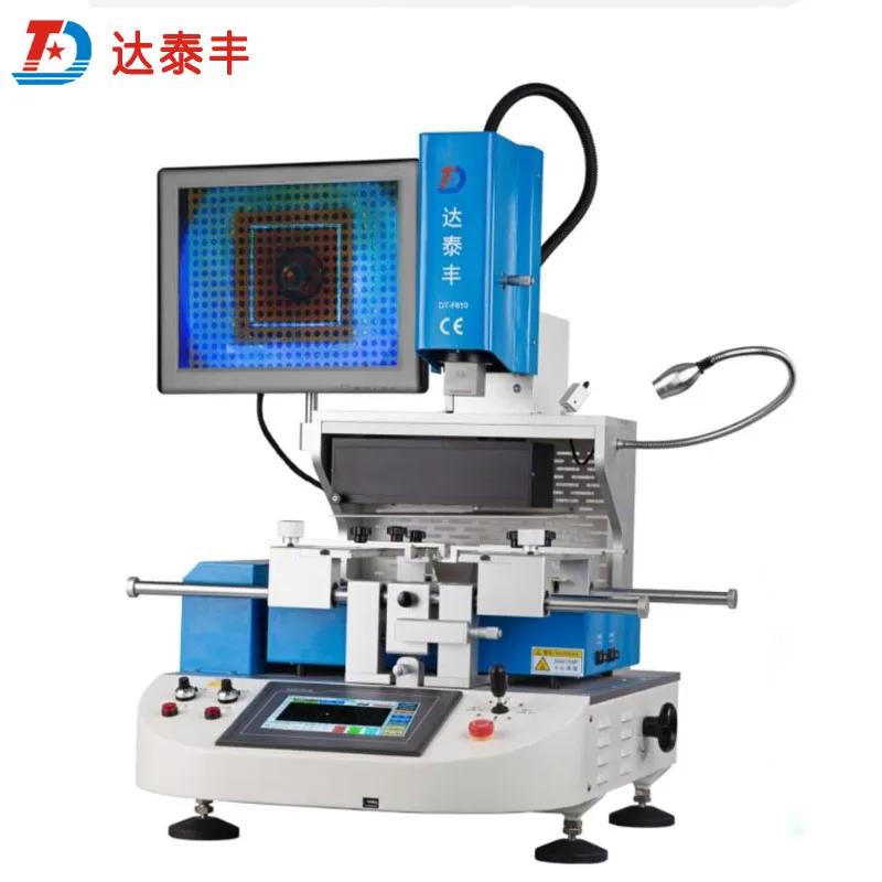 DT-F630 BGA rework station Three temperature zone welding table computer notebook TV motherboard chip repair table