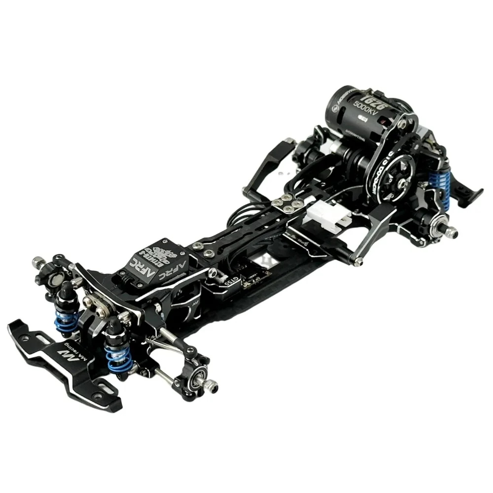 MA Racing 1/24 BLACK D24+ Rear Drive Drift Car Chassis (NO ELECTRONIC) MA-D24-KIT