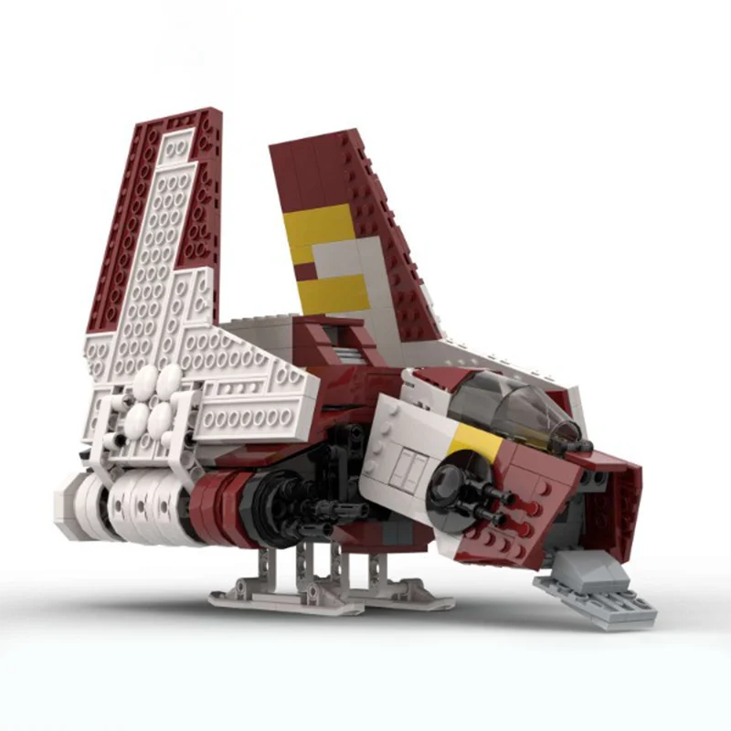 Nowy zestaw klocków konstrukcyjnych 803 elementy Moc Star Battle NU-class attack shuttle, model do samodzielnego montażu, kreatywne zabawki edukacyjne, prezent dla dziecka