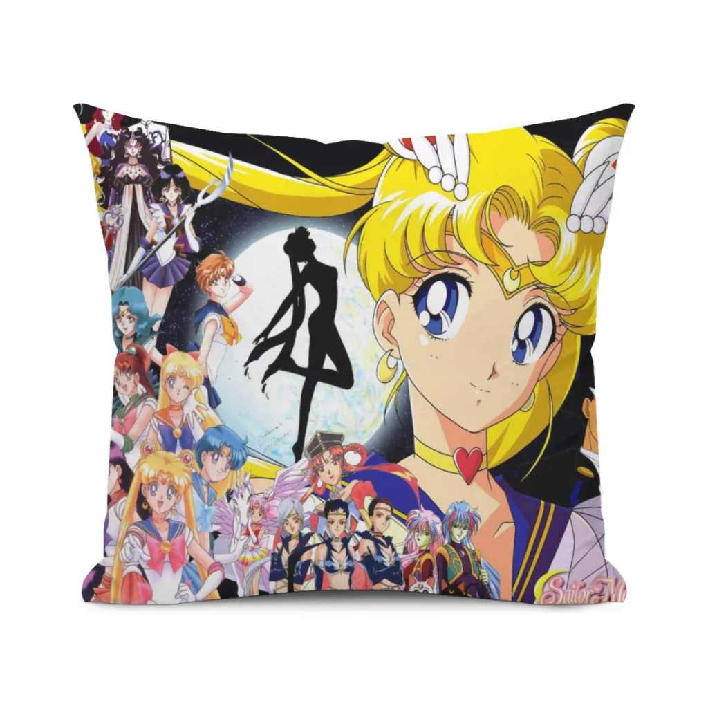 

Sailor-Moon Cushion Office Classroom Chair Cushion Couch Pillow Bedroom Floor Winter Thick