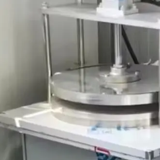 Automatic Pizza Dough Press Machine Pneumatic Pizza Press Flat Machine Commercial Tortilla Press Making Machine
