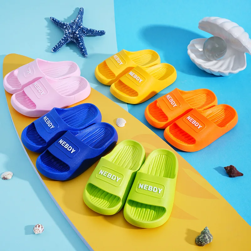 

2026 Kids Sandals Summer Toddler Child Outdoor Sport Shoes Boys Girls Baby Soft Sole Slippers Beach Water Slippers Indoor Slides