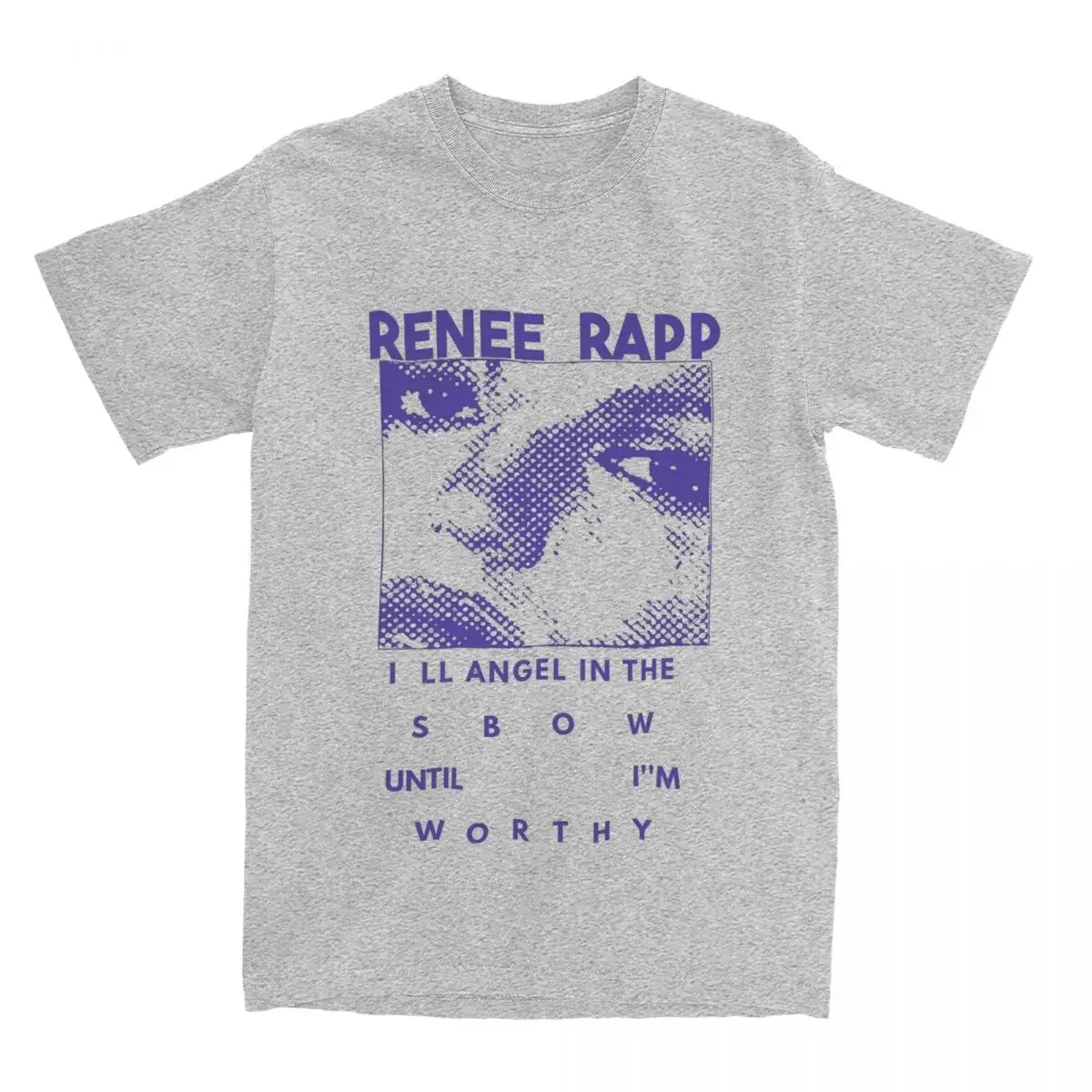 2025 جديد الجدة رينيه راب سنو الملاك ريترو الأسود تي شيرت للرجال النساء القطن تيز قميص عيد ميلاد الحاضر القمم