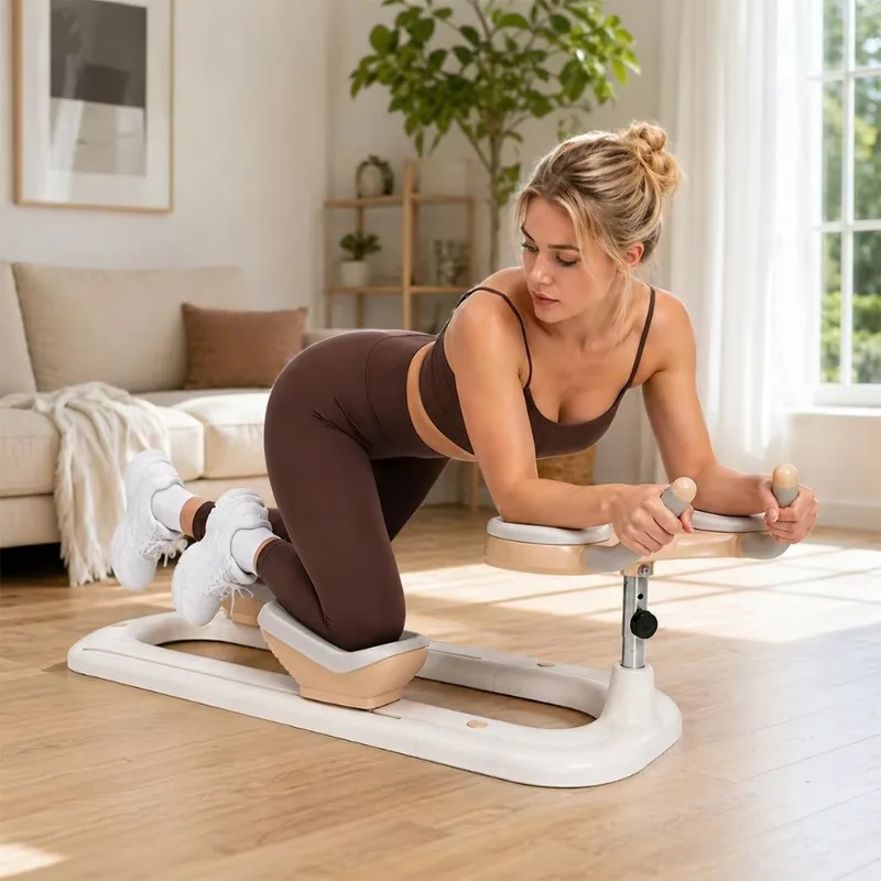 Durable ABS Waist Workout Twister - White Waterproof Portable Daily Fitness Training Tool