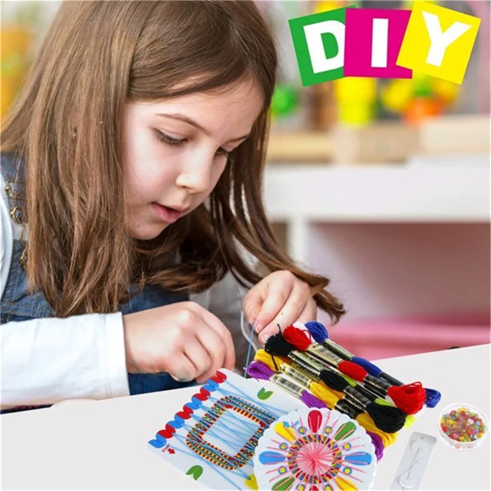 Veelzijdige Educatieve Unieke Leuke Stijlvolle Kralen Sieraden Kit Voor Kinderen Crafting Set Voor Feest Gunst Populaire Kinderen