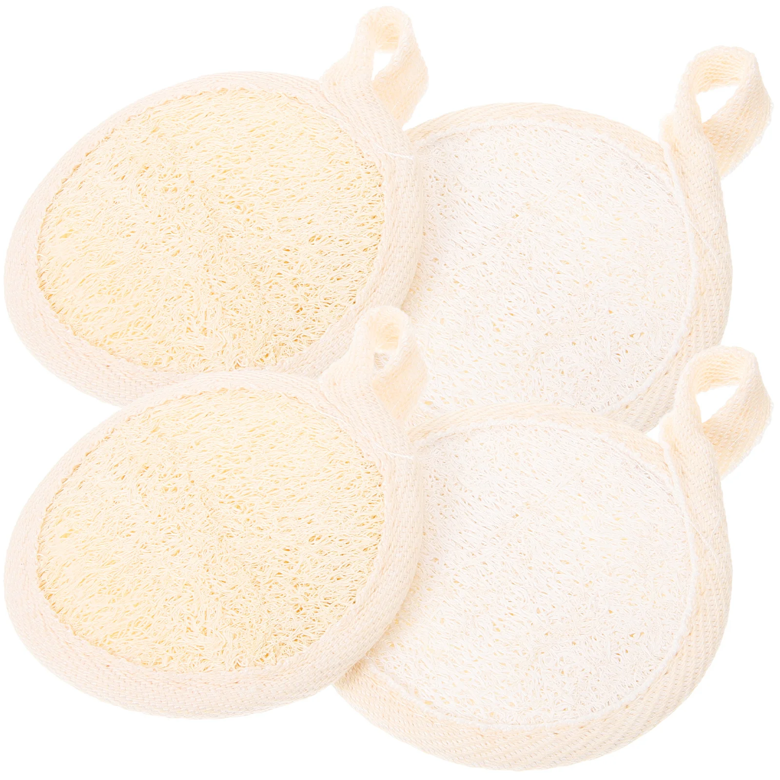 4 Stuks Exfoliërende Gezicht Scrubber Pads Compact Ontwerp Geschikt Meeste Huidtypes Voor Vrouwen Gezicht Scrubber Peeling