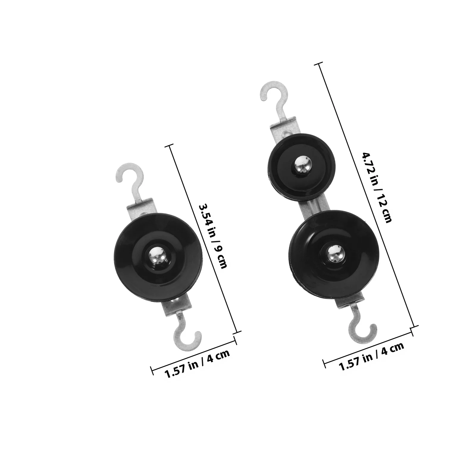 1Set Metal Physics Experiments Pulley Set Double Single Pulleys Mechanic Teaching Equipment School Laboratory Educational