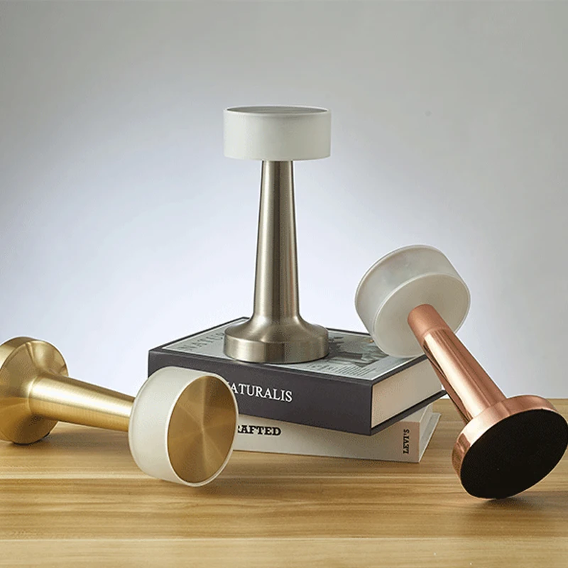 

Dumbbell desk lamp, simple metal decoration night light, hotel restaurant atmosphere desk lamp, touch bedside bedroom lamps