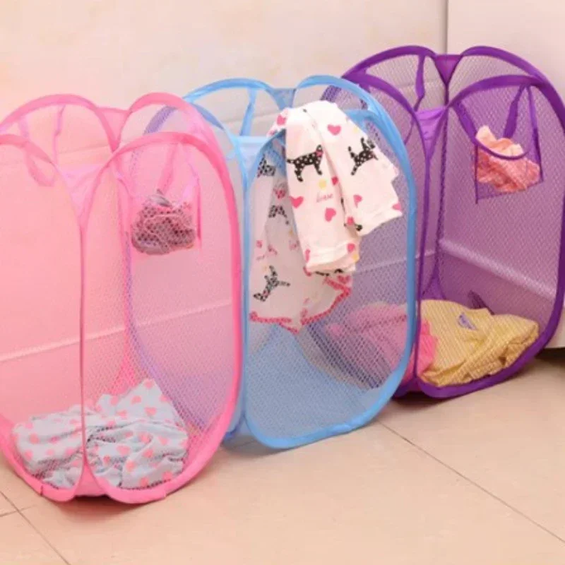 Grid Foldable Dirty Clothes Basket Monochrome Minimalist Storage Basket Miscellaneous Baskets Household Bathroom Laundry Baskets