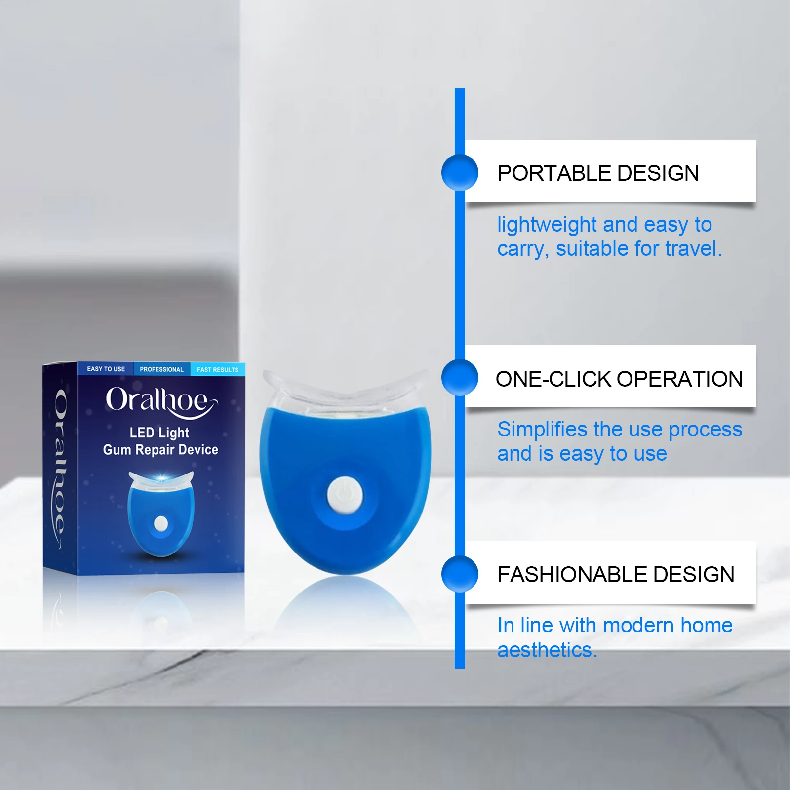 Dispositivo de Cuidado Dental  - Teeth Whitening Device reseña y precio