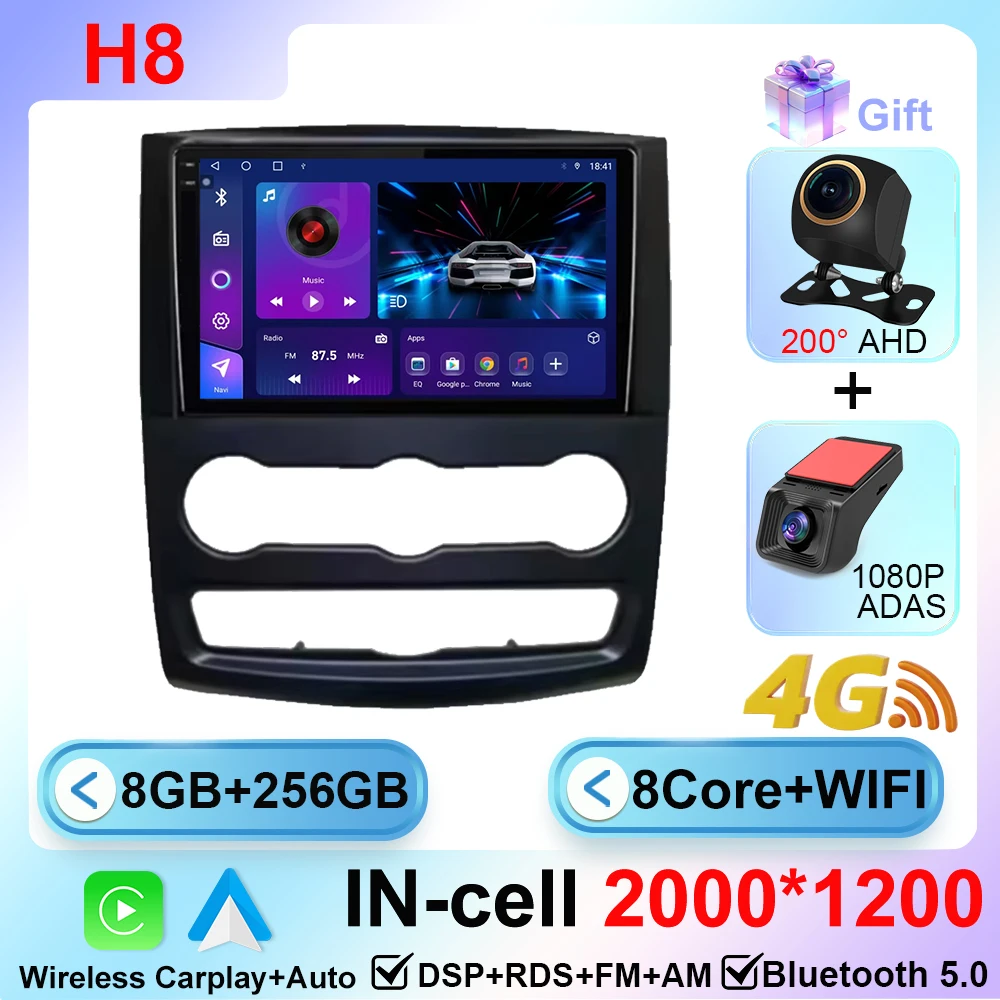 Voor Mercedes-Benz Sprinter W906 VW Crafter 2006-2018 Autoradio wifi BT cpu touchscreen Navigatie Draadloze DVD Android Auto