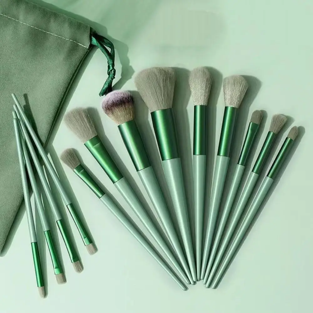

13Pcs/Set Professional Professional Makeup Brushes Furry Soft Eyeshadow Powder Brush Tools Eye Shadow Cosmetic Brush Set