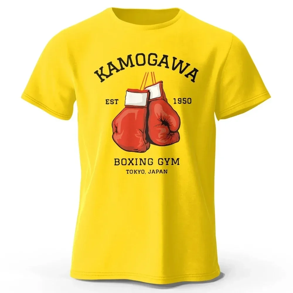 2026 New Hot Summer Streetwear Men Hajime No Ippo Printed Vintage GYM Men's T-Shirt for Men Women Tops Manga Kamagowa Boxing Gym - view 3