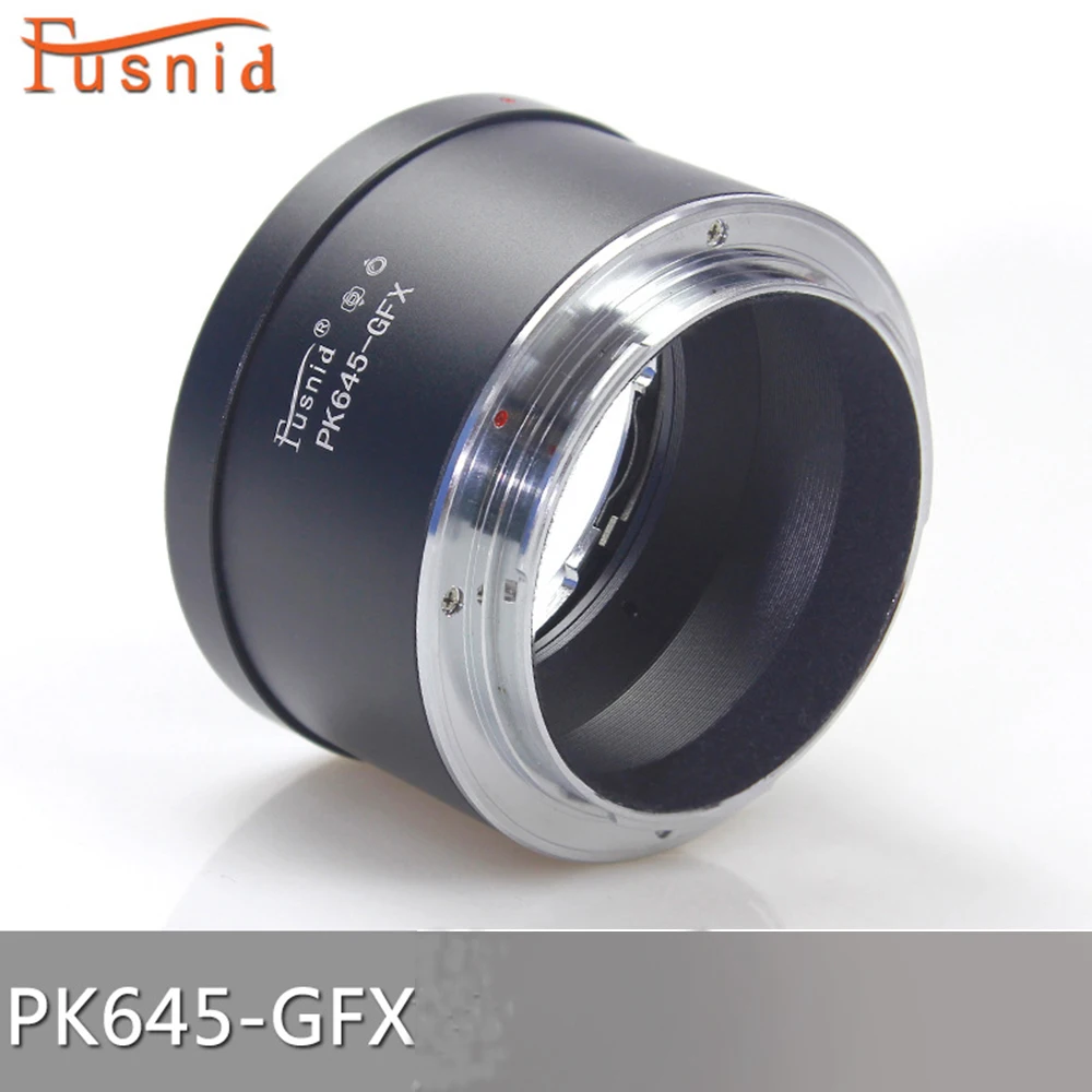 

High Quality PK645-GFX Lens Adapter Ring for Pentax PK645 at Camera Lens to Fuji GFX G mount GFX50S GFX50R GFX100 Medium Form