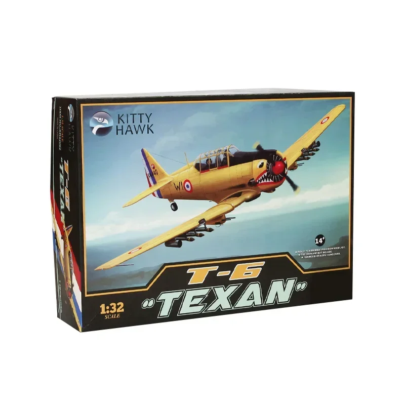 Kitty Hawk 1/32 modelo de montagem KH32002 North American T6 Texan Trainer -Kit de modelo de aeronave