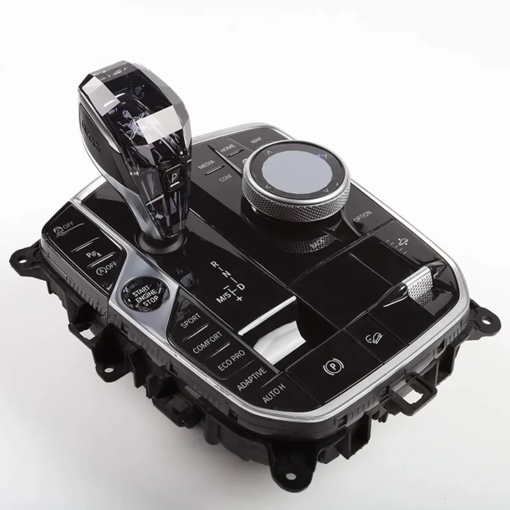 

Para BMW serie 3/4 Z4 X3 iX3 X4 X5 X6 perilla palanca cambios cristal manija embellecedora 3 uds conjunto accesorios