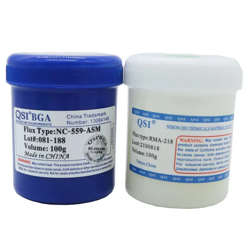 High Quality NC-559-ASM 100g Lead-Free Solder Flux Paste For SMT BGA Reballing Soldering Welding Repair Paste